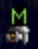 Missile item showing a green M
