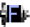 Power up item showing a blue F