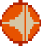 Orange medium coin