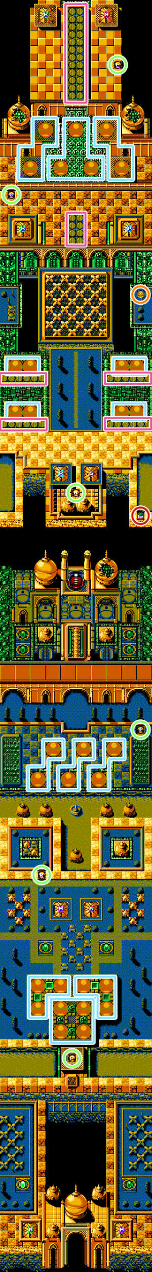 Star Prince - Stage map - Stage 1-4.png
