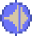 Blue small coin